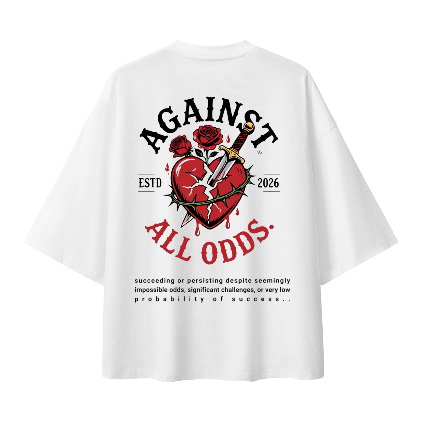 The "Philosopher" Tee, AGAINST ALL ODDS. Edition